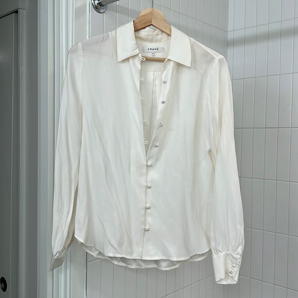 Frame Silk Button Down